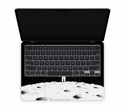 MacBook Air 13" (2025, M4) skin, Moonwave, inside skin