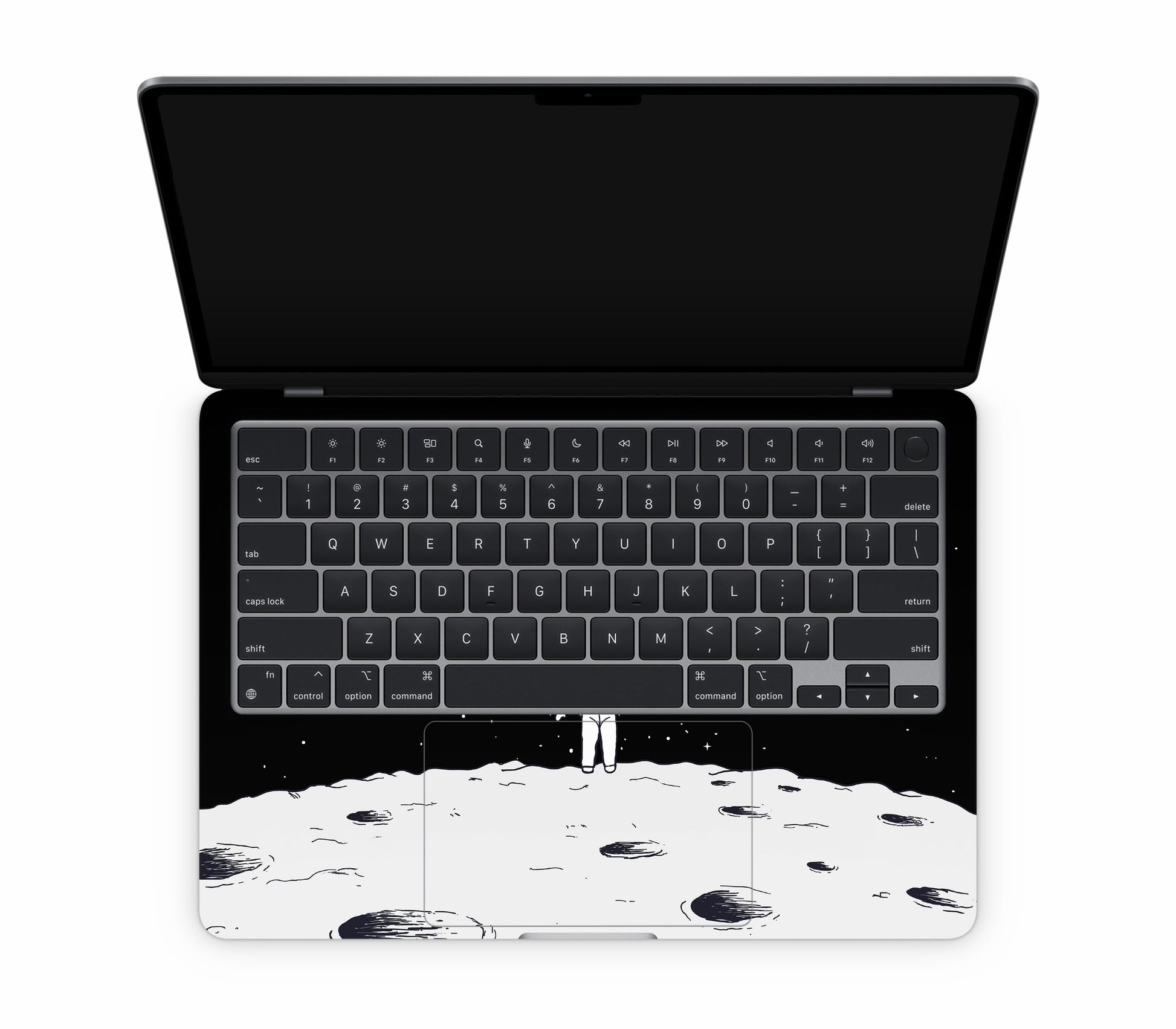 MacBook Air 13" (2025, M4) skin, Moonwave, inside skin