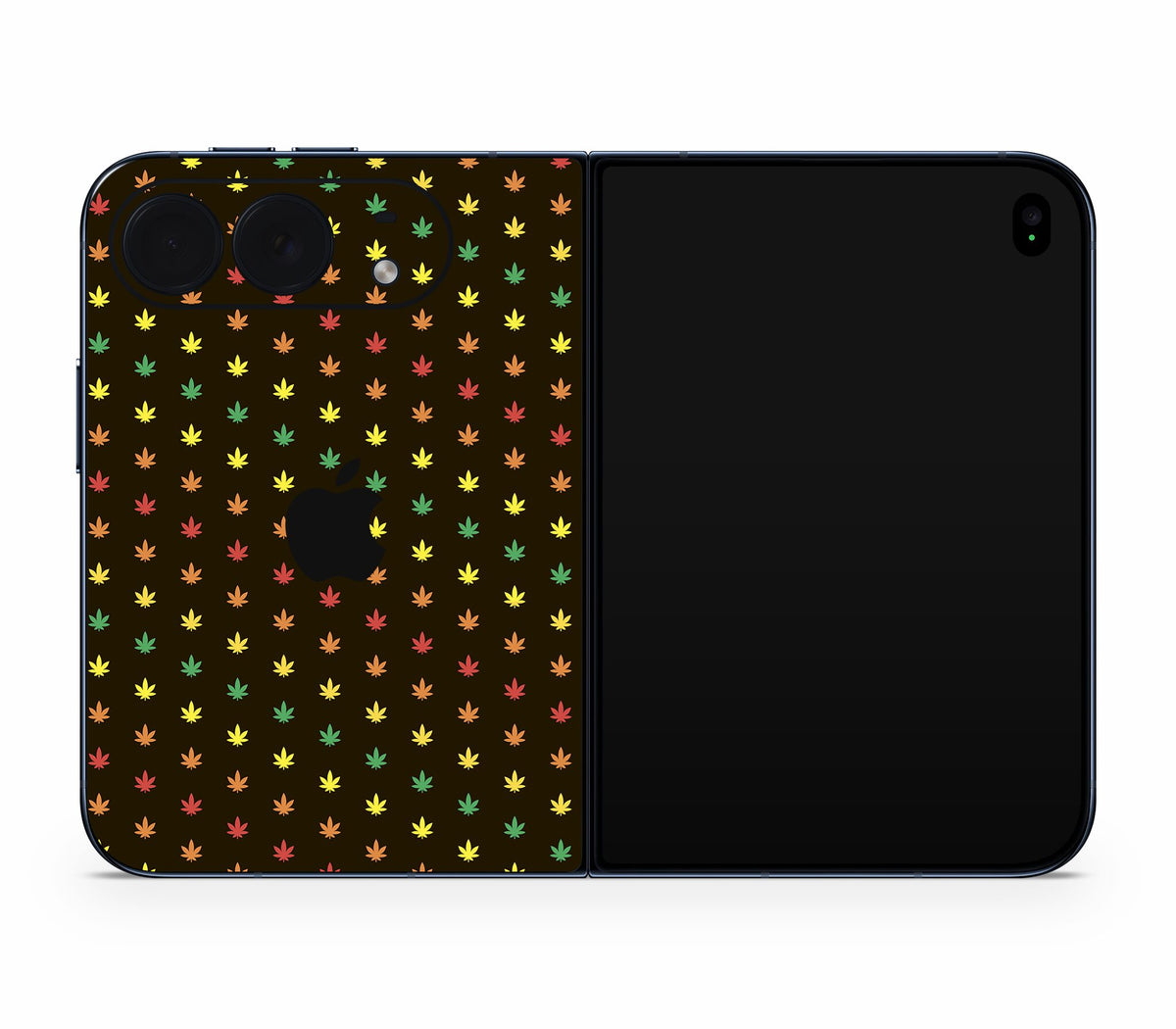 iPhone Duo skin, Elysian, back skin with logo cutout