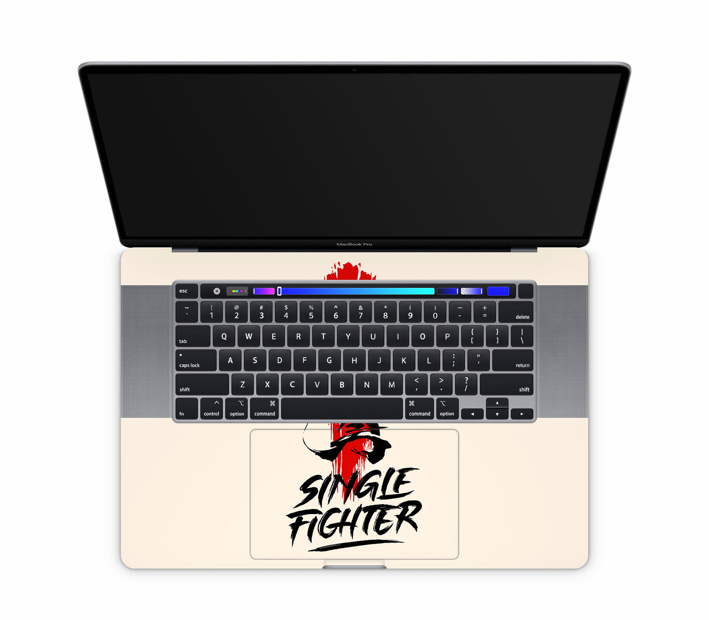 MacBook Pro 16" (2020, Touch Bar) skin, Samurai, inside skin