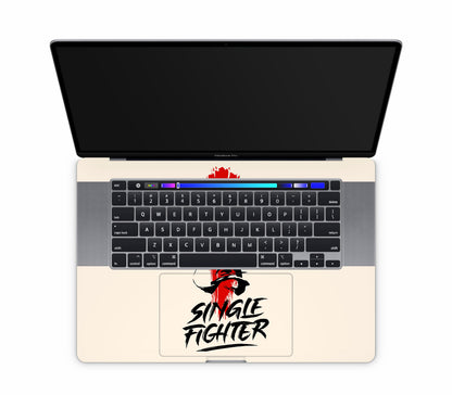 MacBook Pro 16" (2020, Touch Bar) skin, Samurai, inside skin