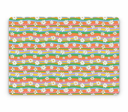 MacBook Pro 13" (2016-2019) Touch Bar skin, Daisy Drift, top skin without logo cutout