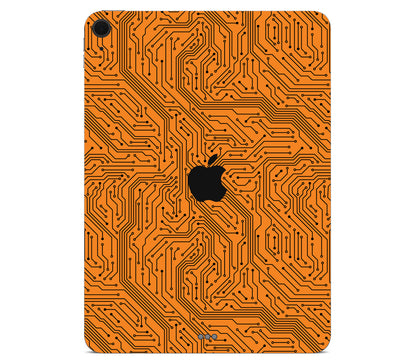 iPad Air 11" (M2) skin, Pulse Grid, back skin with logo cutout