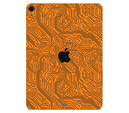 iPad Air 13" (M3) skin, Pulse Grid, back skin with logo cutout