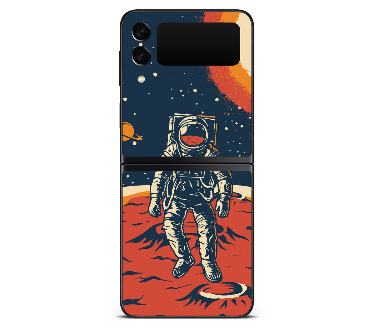 Galaxy Z Flip 3 skin, Martian, back skin
