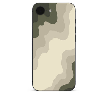 iPhone 16e skin, Drift (Mirage), back skin without logo cutout