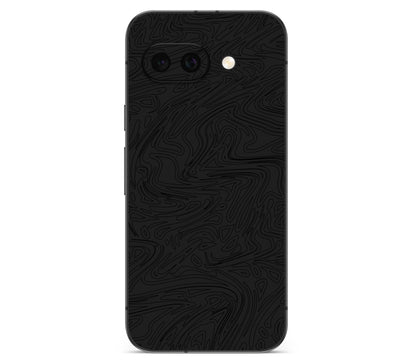 Google Pixel 10A skin, Black Ice, back skin
