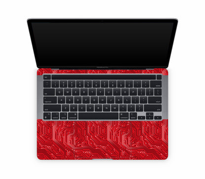 MacBook Pro 13" (2022, M2) skin, REDLINE, inside skin
