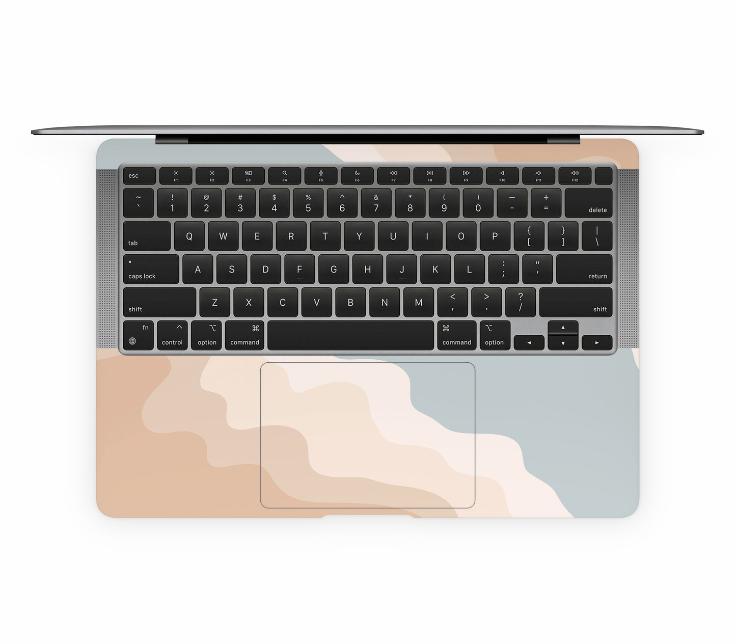 MacBook Air 13" (2020, Intel) skin, Drift (Haze), inside skin