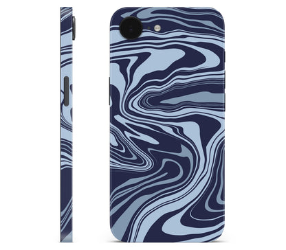iPhone 17e skin, Vertigo (Blur), full wrap without logo cutout