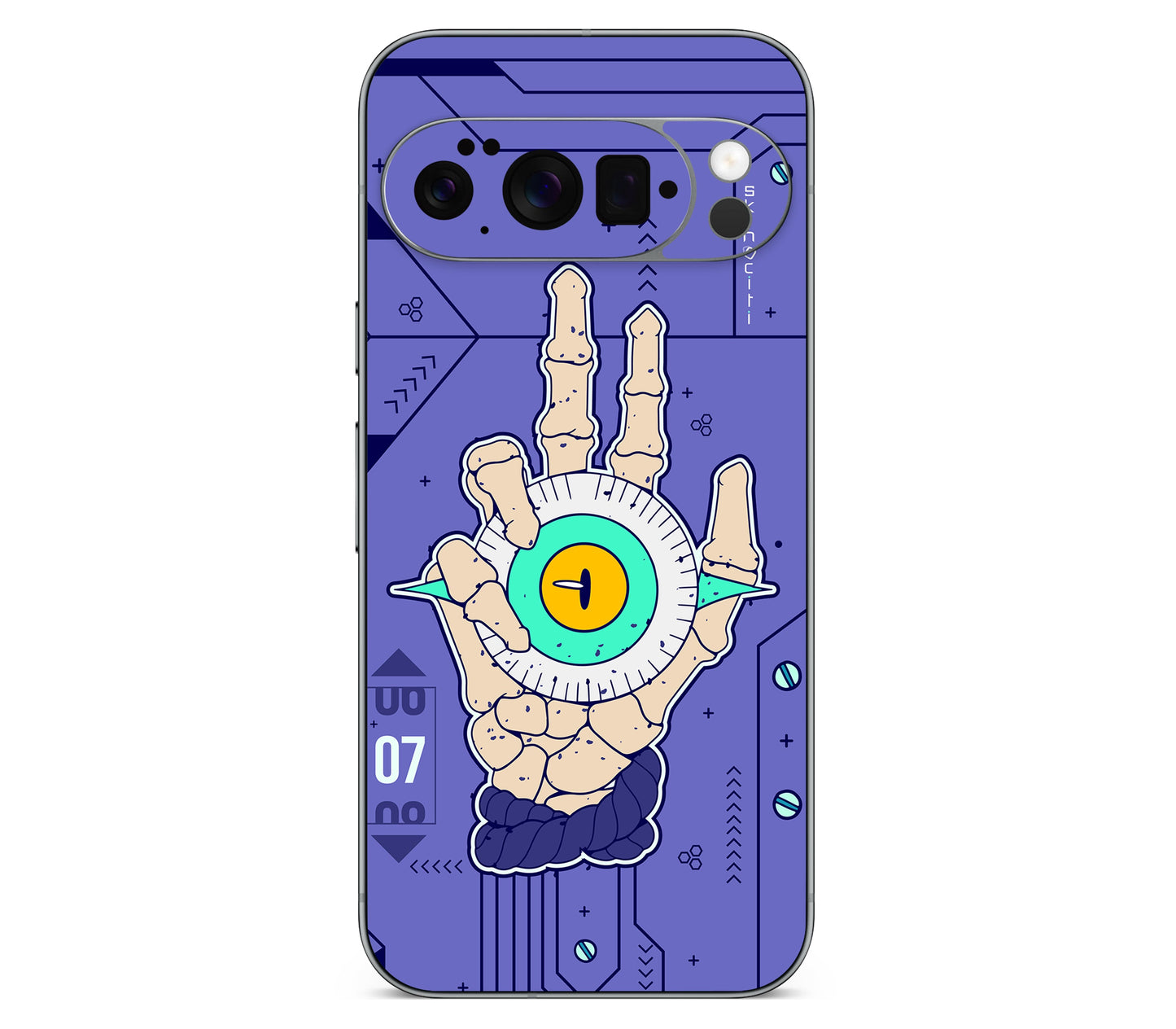 Google Pixel 11 Pro skin, Hypnotic, back skin