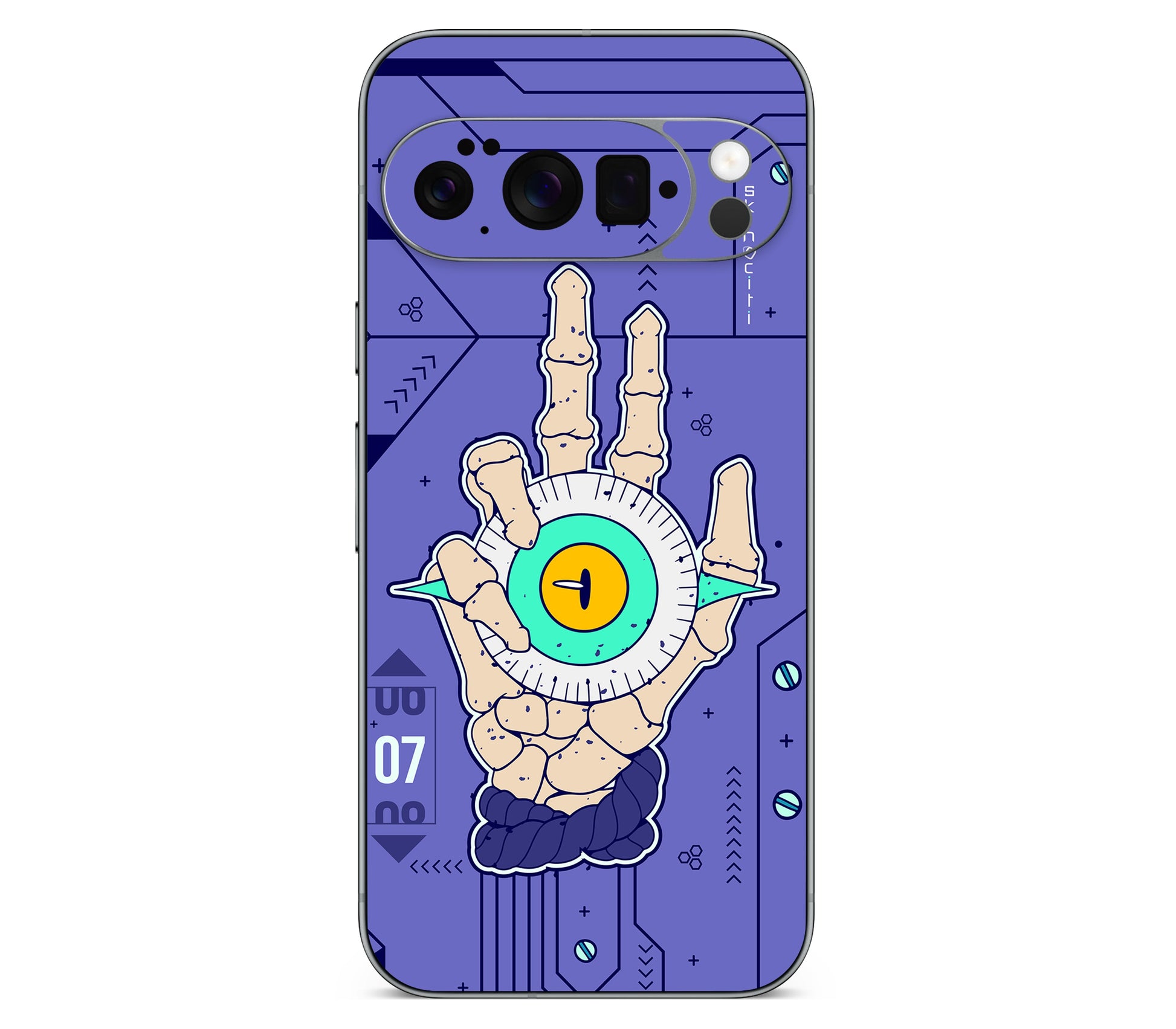Google Pixel 11 Pro skin, Hypnotic, back skin