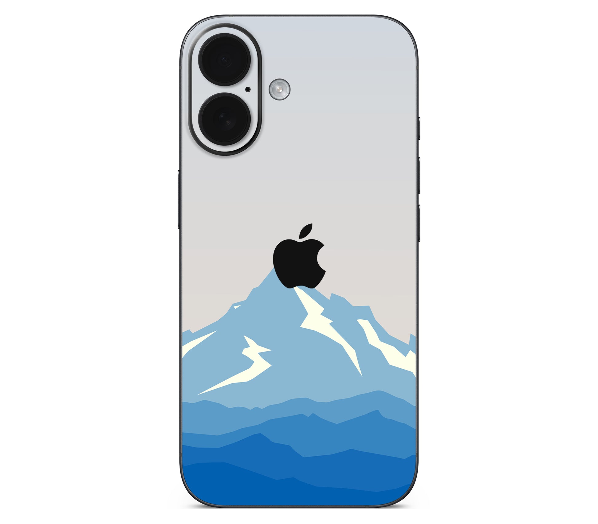 iPhone 16 Plus skin, Everest, back skin with logo cutout
