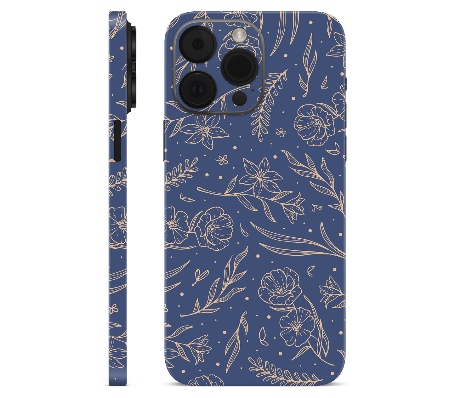 iPhone 14 Pro Max skin, Twilight, full wrap without logo cutout