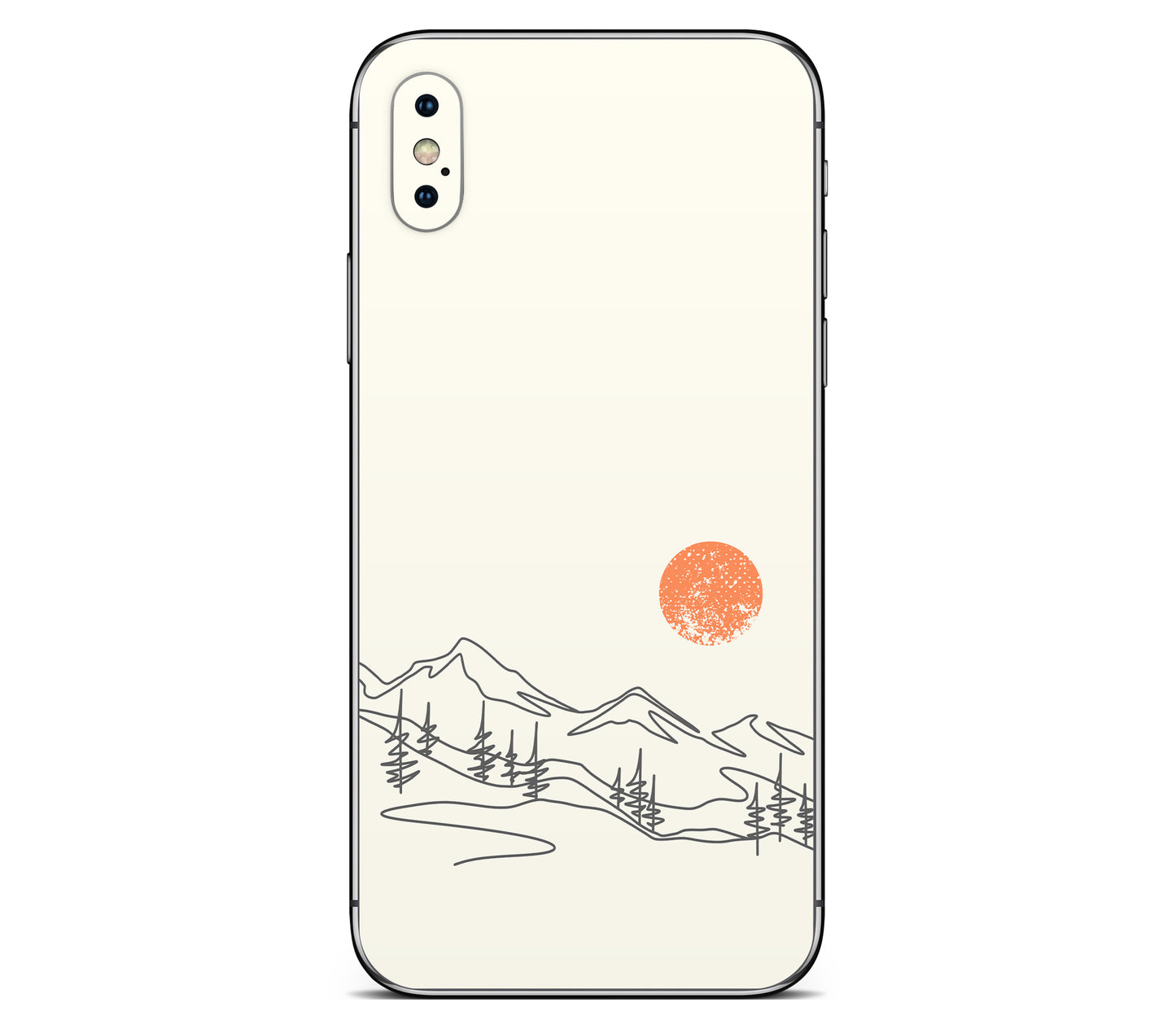 iPhone XS Max skin, Offline, back skin without logo cutout