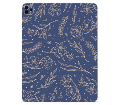 iPad Pro 12.9" (2021, Gen 5) skin, Twilight, back skin without logo cutout