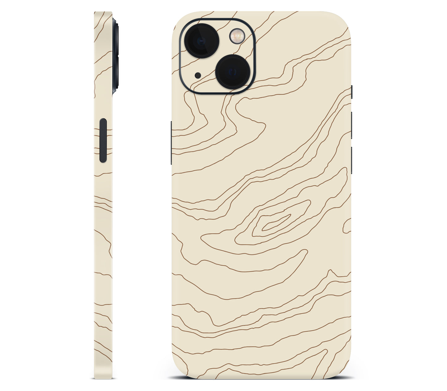 iPhone 13 Mini skin, Dune, full wrap without logo cutout