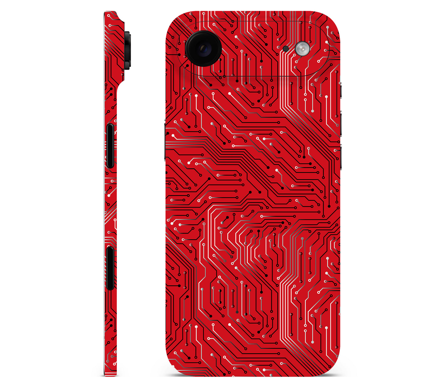 iPhone Air skin, REDLINE, full wrap without logo cutout