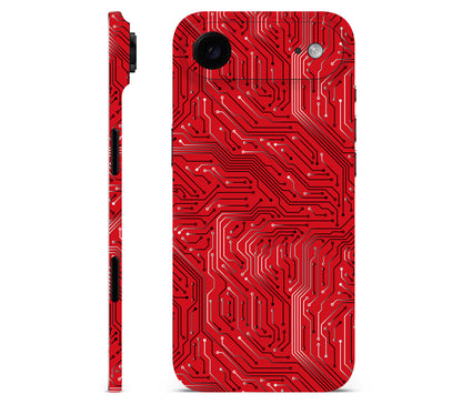 iPhone Air skin, REDLINE, full wrap without logo cutout