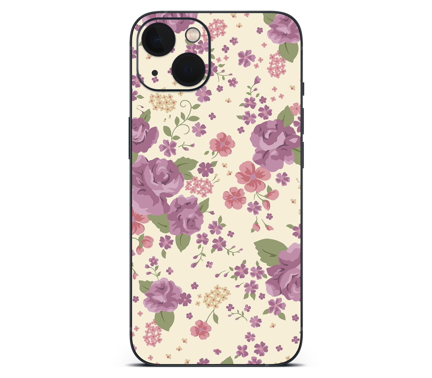 iPhone 13 skin, Lilac, back skin without logo cutout
