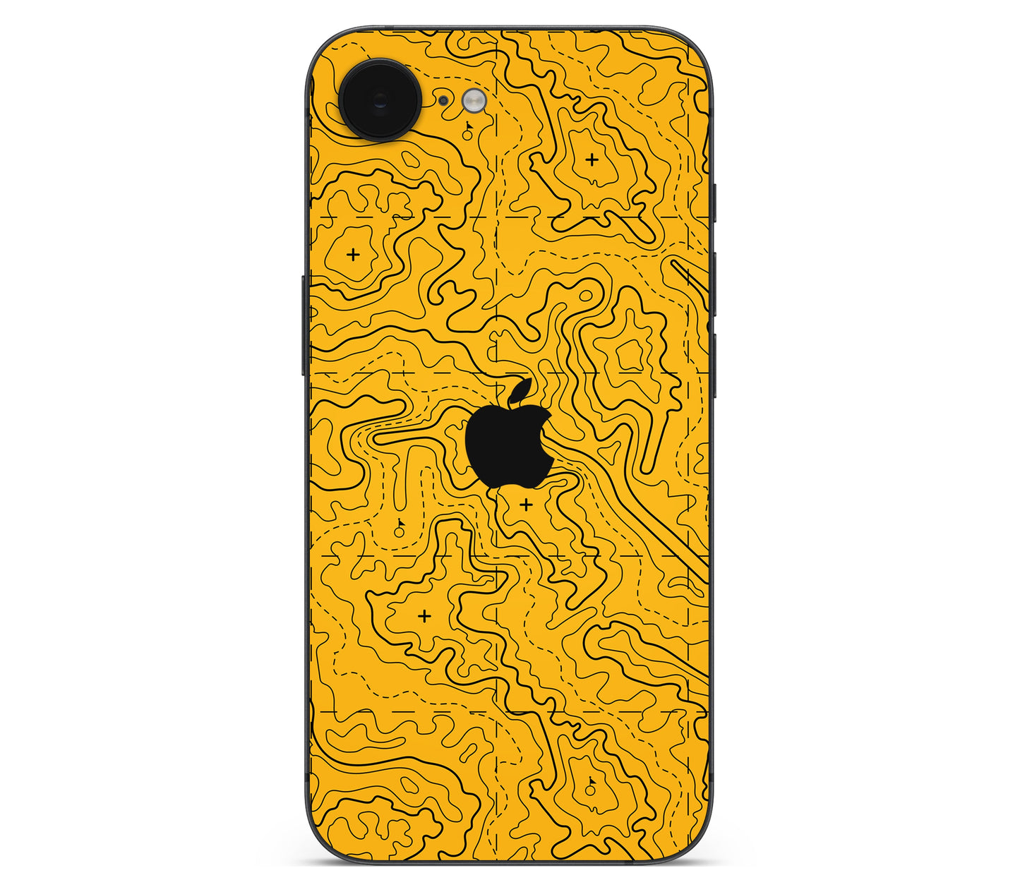 iPhone 17e skin, Lockdown (No Return), back skin with logo cutout