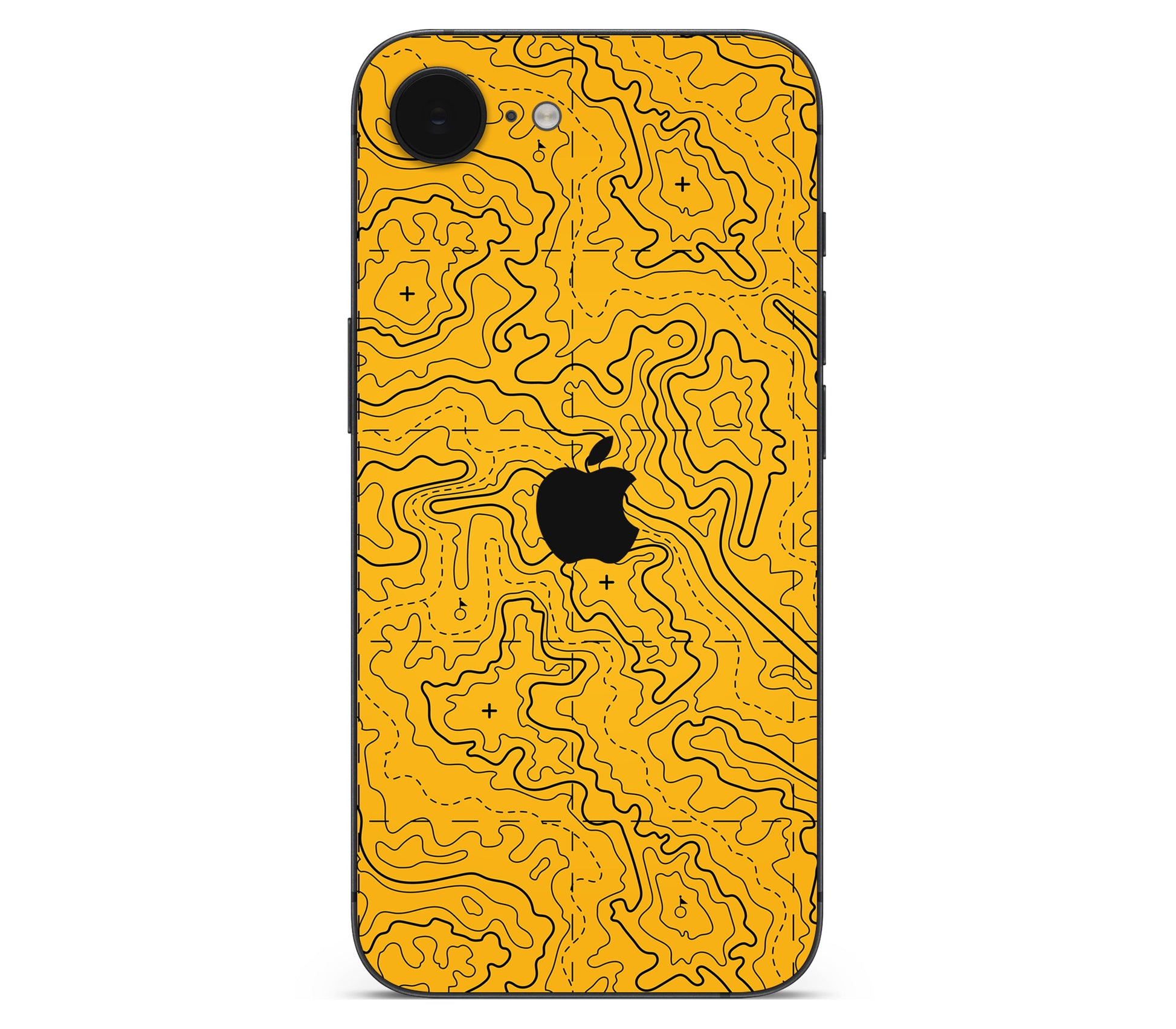 iPhone 17e skin, Lockdown (No Return), back skin with logo cutout