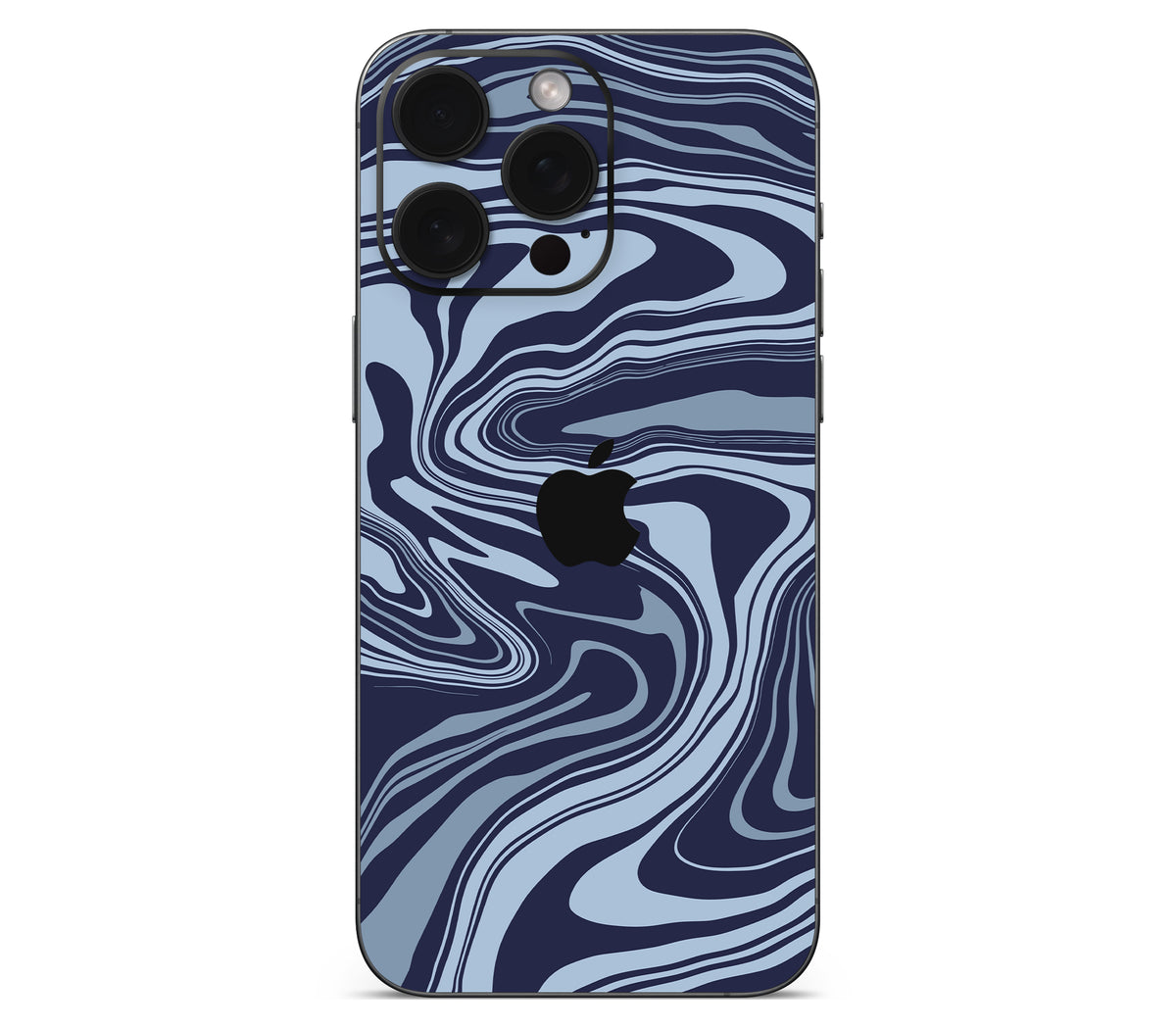 iPhone 15 Pro skin, Vertigo (Blur), back skin with logo cutout