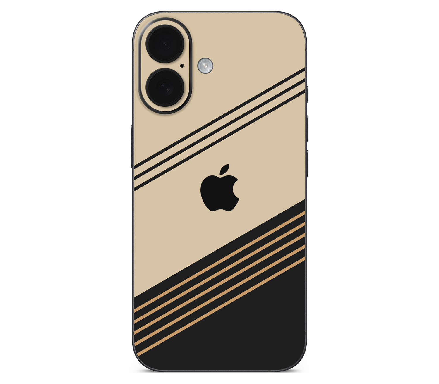 iPhone 16 skin, Memoir, back skin with logo cutout