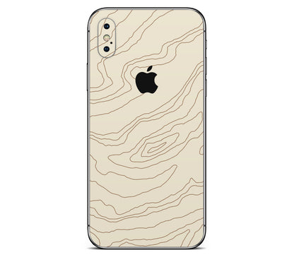 iPhone XS Max skin, Dune, back skin with logo cutout