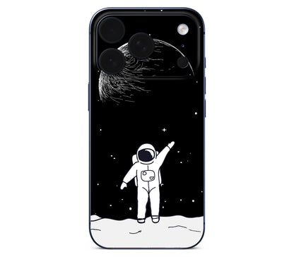 iPhone 18 Pro skin, Moonwave, back skin
