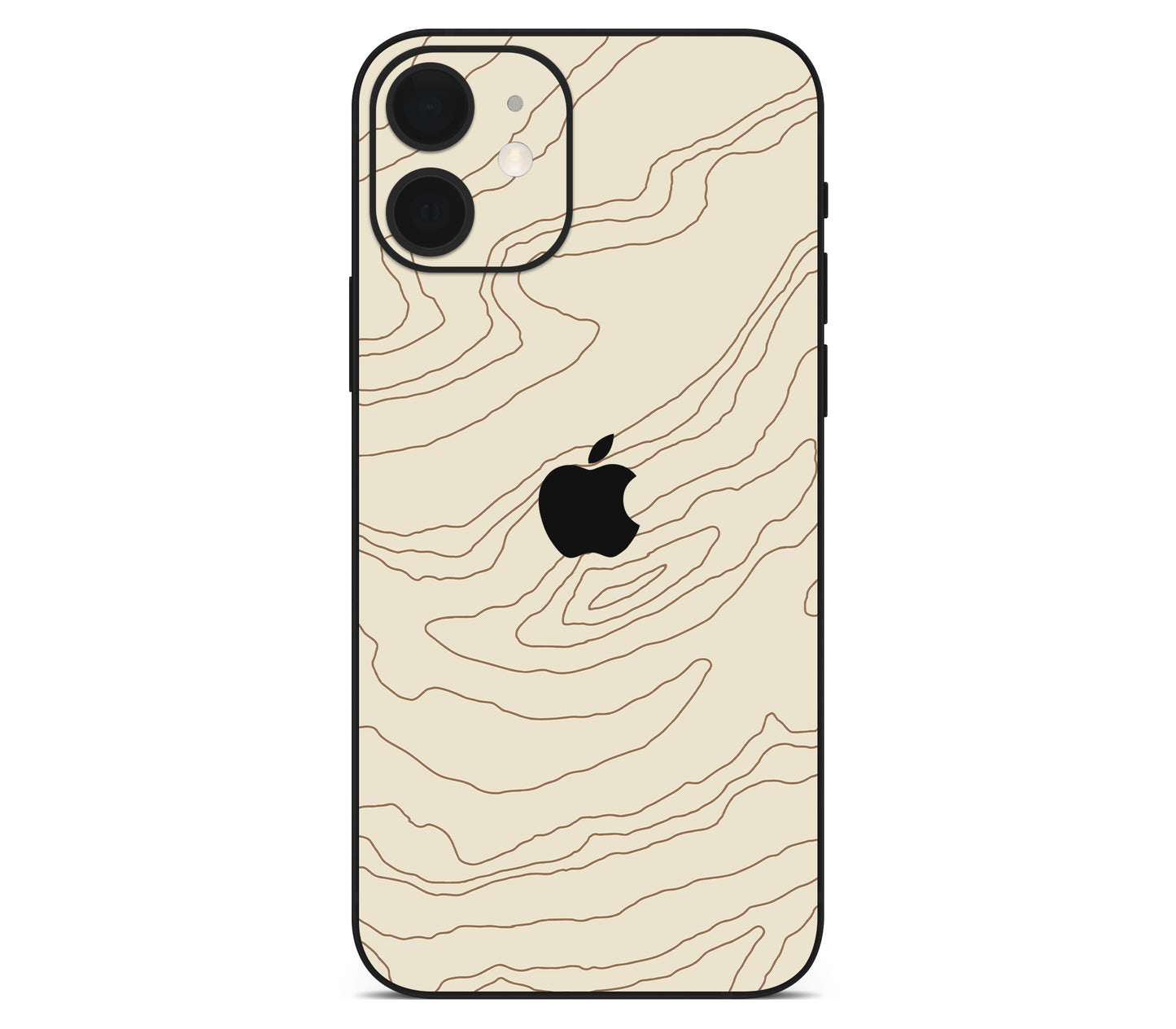 iPhone 12 Mini skin, Dune, back skin with logo cutout