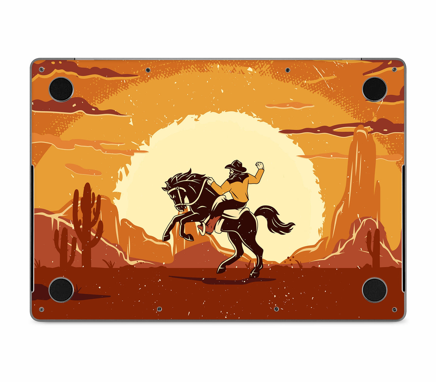MacBook Pro 14" (2023, M3) skin, Cowboy, bottom skin