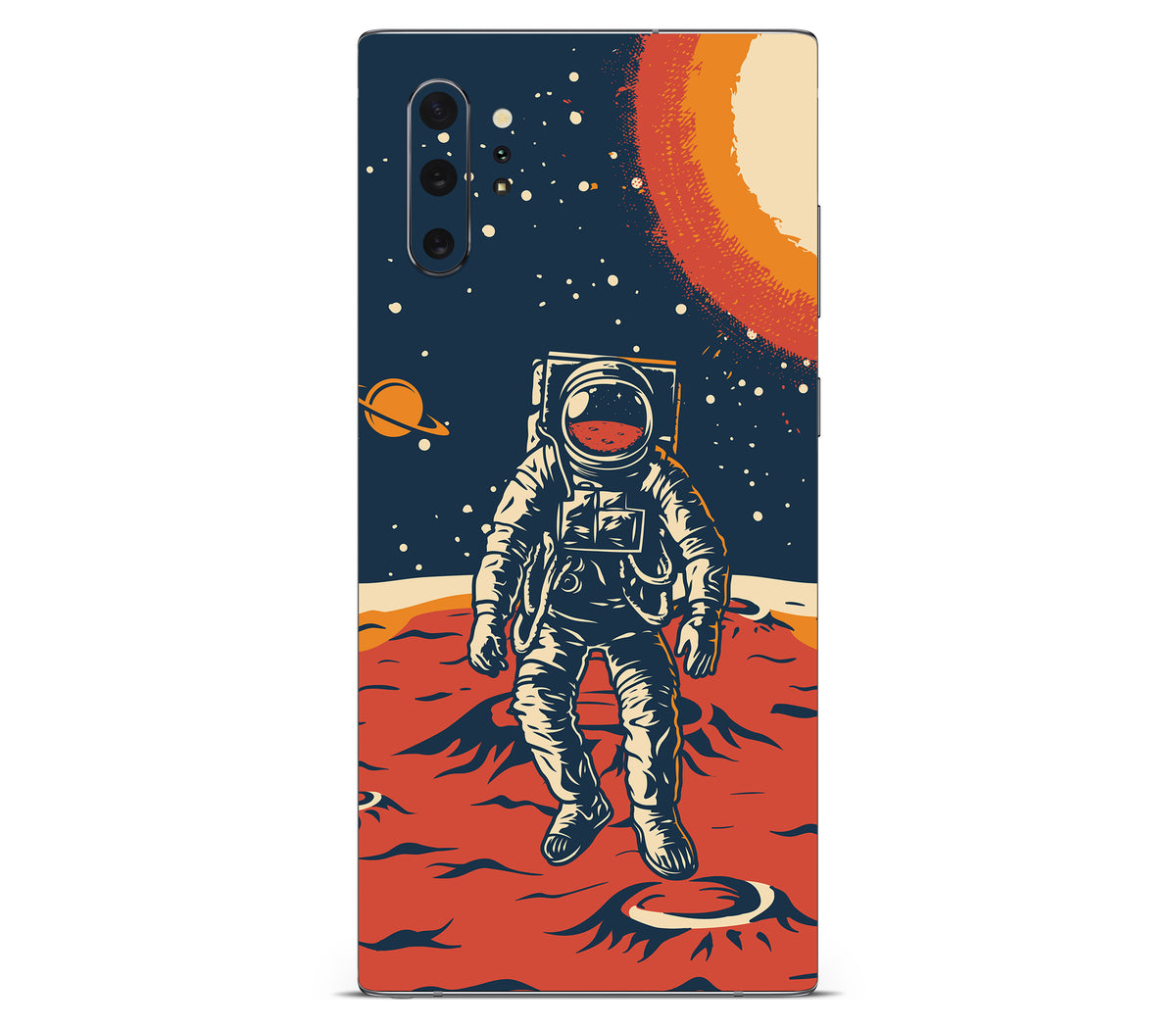 Galaxy Note 10 Plus skin, Martian, back skin