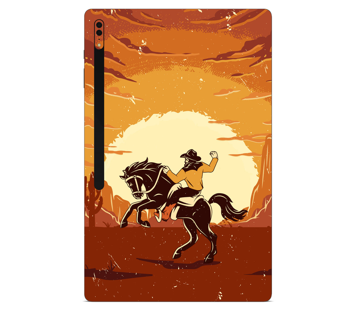 Galaxy Tab S8 Ultra skin, Cowboy, back skin
