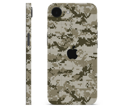 iPhone 17e skin, Stealth Mode, full wrap with logo cutout