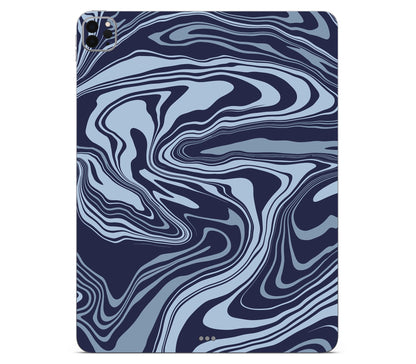 iPad Pro 12.9" (2021, Gen 5) skin, Vertigo (Blur), back skin without logo cutout