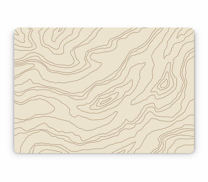 MacBook Pro 16" (2023, M3) skin, Dune, top skin without logo cutout