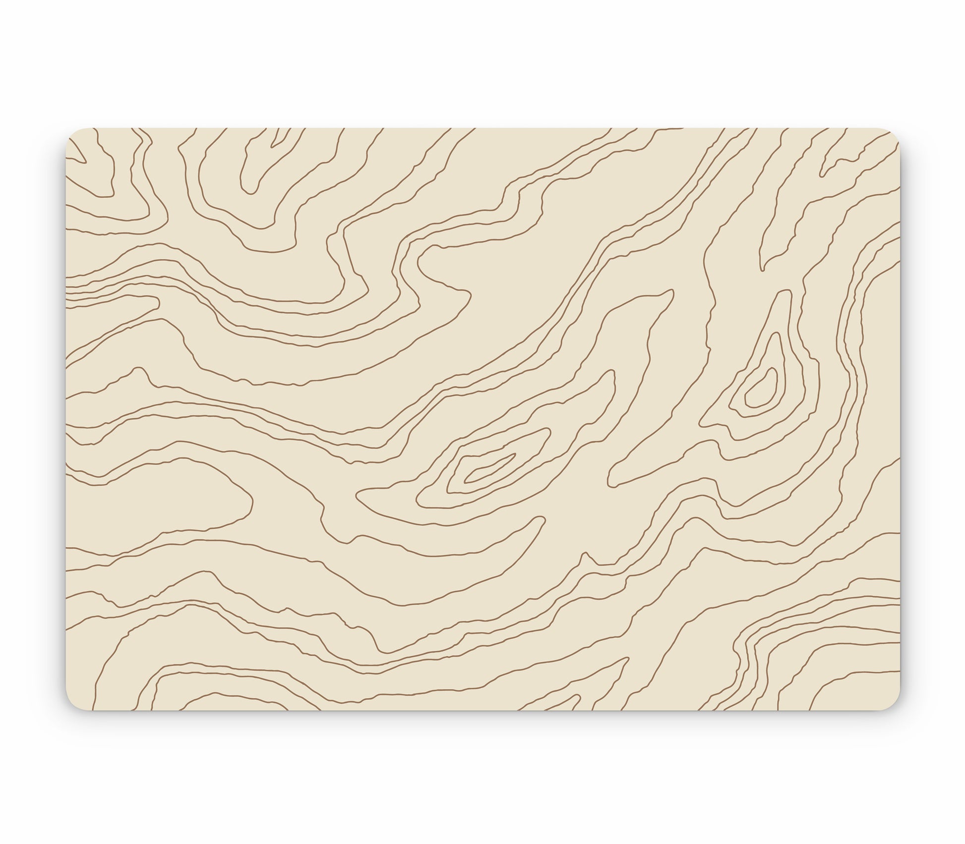 MacBook Pro 15" (2019, Touch Bar) skin, Dune, top skin without logo cutout