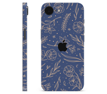 iPhone 17e skin, Twilight, full wrap with logo cutout
