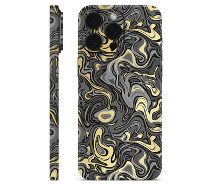 iPhone 15 Pro Max skin, Damnation, full wrap without logo cutout