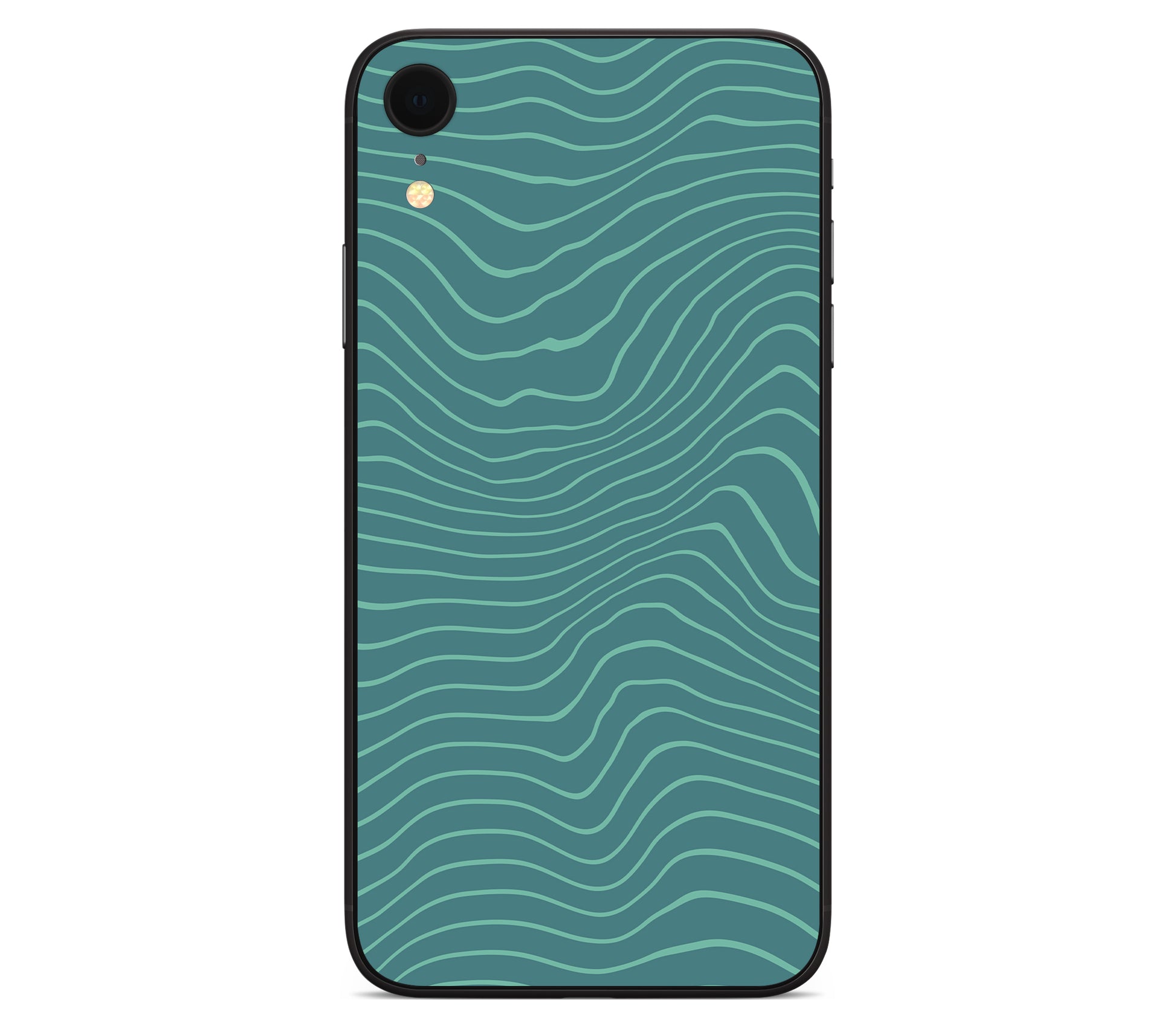 iPhone XR skin, Tide, back skin without logo cutout