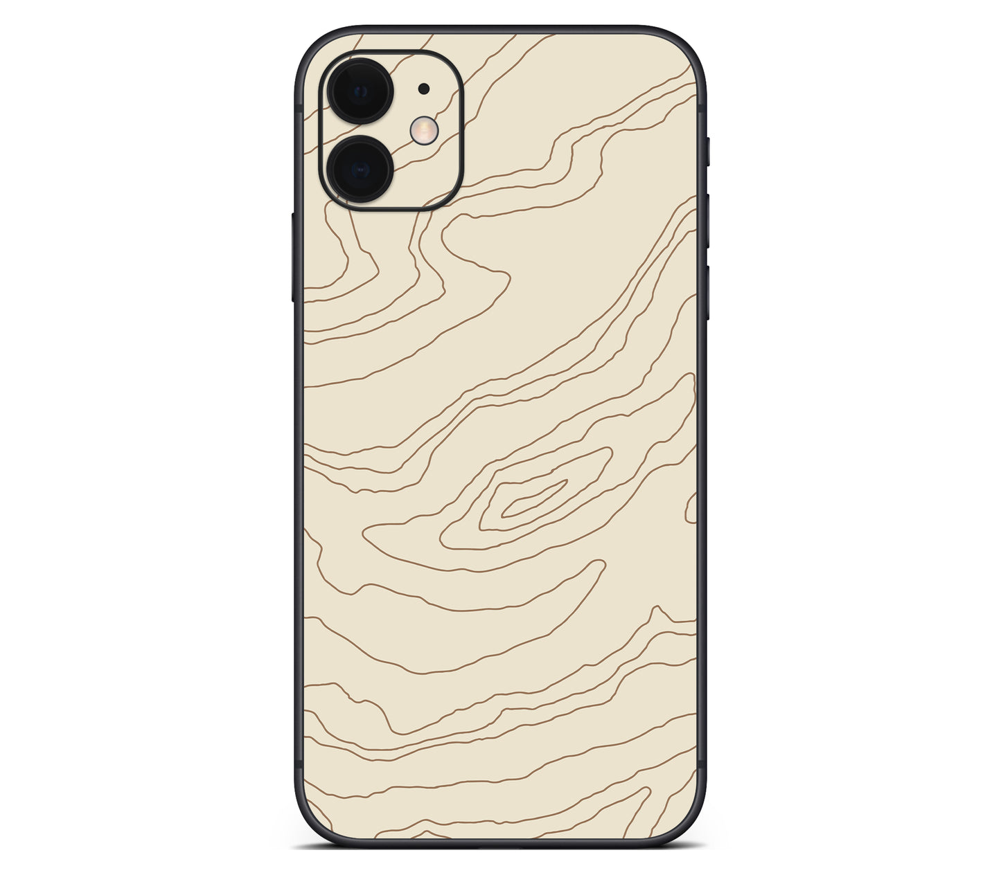 iPhone 11 skin, Dune, back skin without logo cutout
