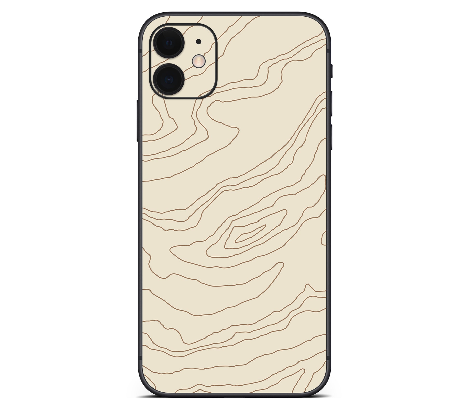 iPhone 11 skin, Dune, back skin without logo cutout