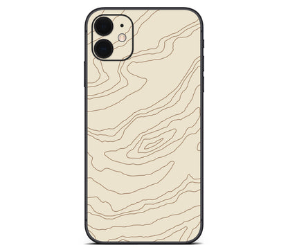 iPhone 11 skin, Dune, back skin without logo cutout