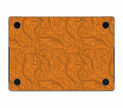 MacBook Pro 16" (2024, M4) skin, Pulse Grid, bottom skin