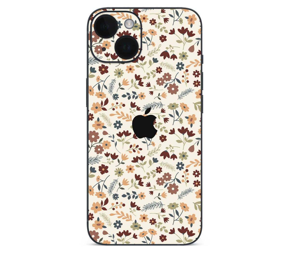 iPhone 15 skin, Kind of Cute, back skin with logo cutout