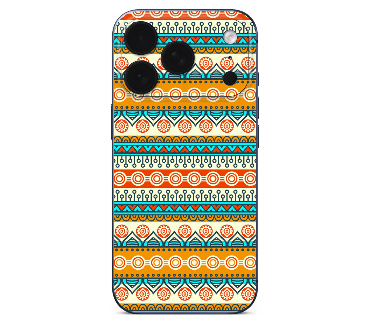 iPhone 18 Pro Max skin, Rangoli, back skin without logo cutout