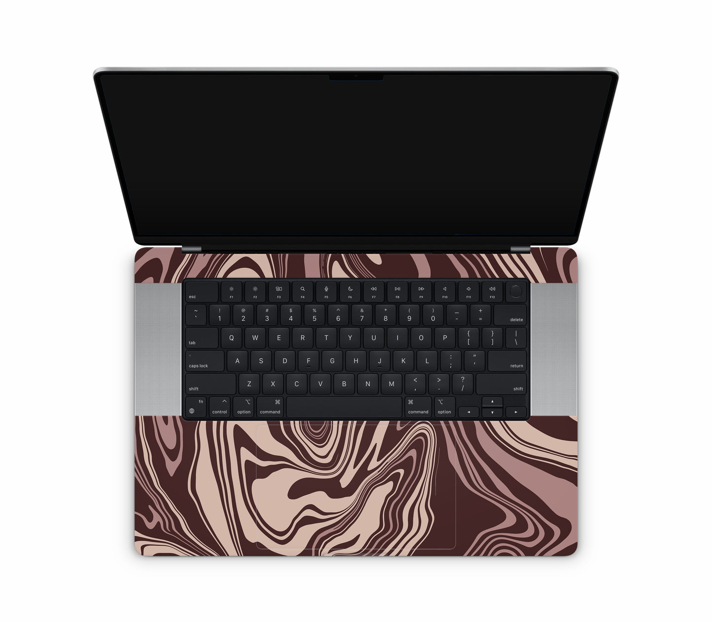 MacBook Pro 16" (2022, M2) skin, Vertigo (Fever), inside skin