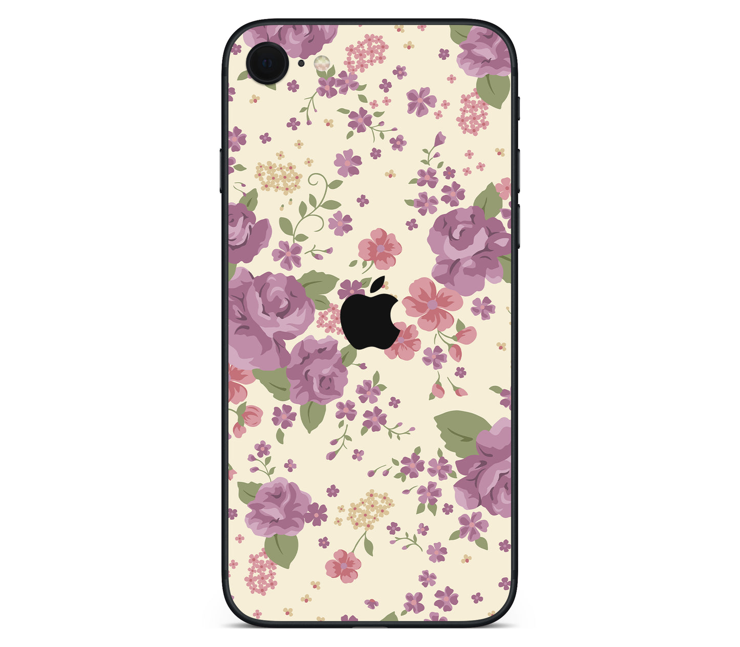 iPhone SE 2020 Gen2 skin, Lilac, back skin with logo cutout