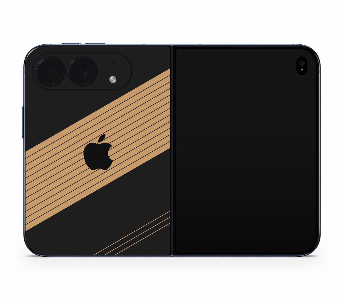 iPhone Duo skin, Discipline, back skin with logo cutout